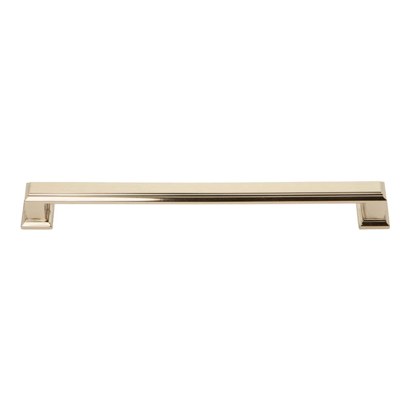 Sutton Place 5 1/16" Center to Center Bar Pull, 7 9/16", Brushed Nickel