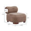 Chaise d'appoint moderne en polyester pour le salon - Convient aux animaux de compagnie, capacité de poids de 330 lb, conception élégante et durable-457378592