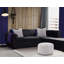 Pouf rond de 22 po de largeur-881474375