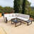 Anessah 5 - Person Garden Lounge Set with Cushions-2024546119
