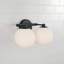 Ansley 2 Light Frosted Dimmable Vanity Light-94393070