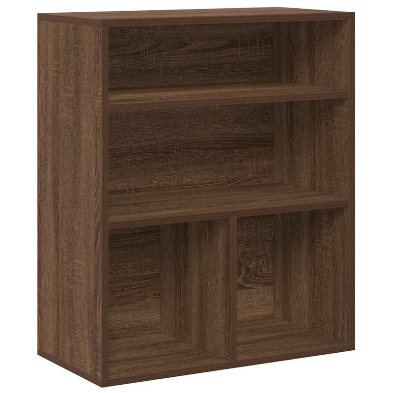 Armoire à livres vidaXL, Chêne brun