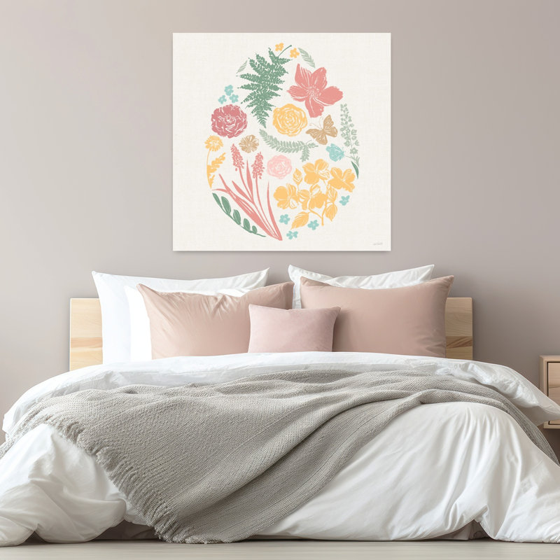 «Spring Delight X Abstract Butterfly», H 32 po x l 32 po