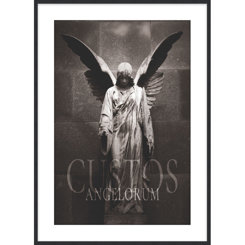 Guardian Angel 2 Framed Print, 51.5" H x 37.5" W