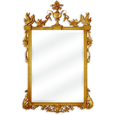 Miroir accent biseauté traditionnel the Columbia Estate