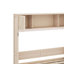 Grand lit escamotable avec armoires de rangement-827414156