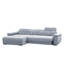 Jafiya 4 Seater Velvet Sofa Bed-898216729-898216726