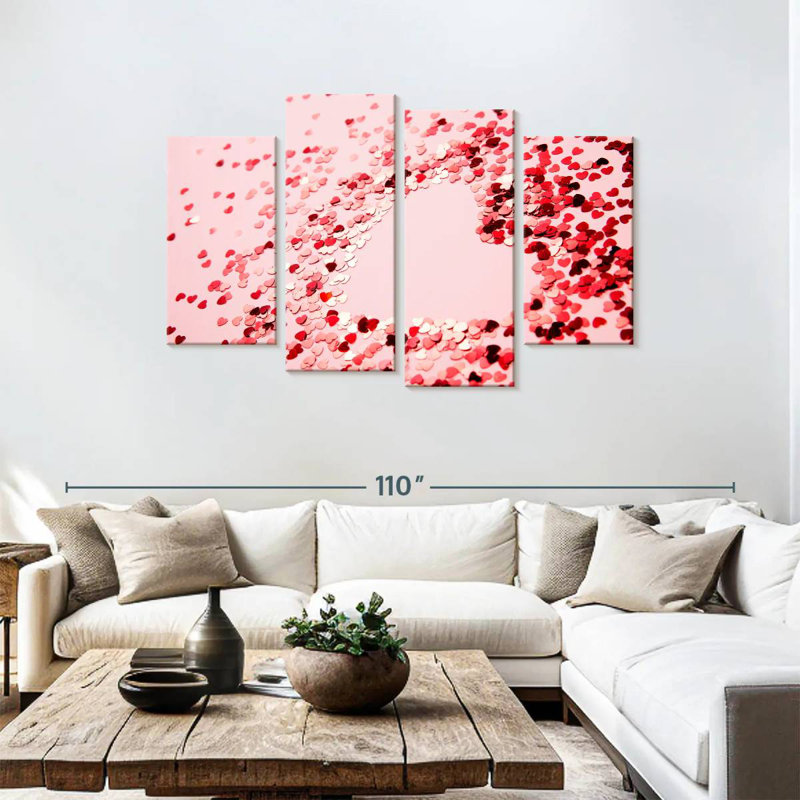 Confettis Lelend, H 48 po x l 75 po