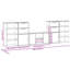5 Piece TV Units With Storage ODDA Solid Wood Pine-1584802842