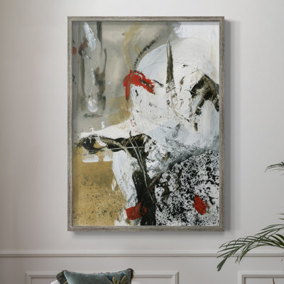 «Moon to Earth I», reproduction encadrée - bois massif