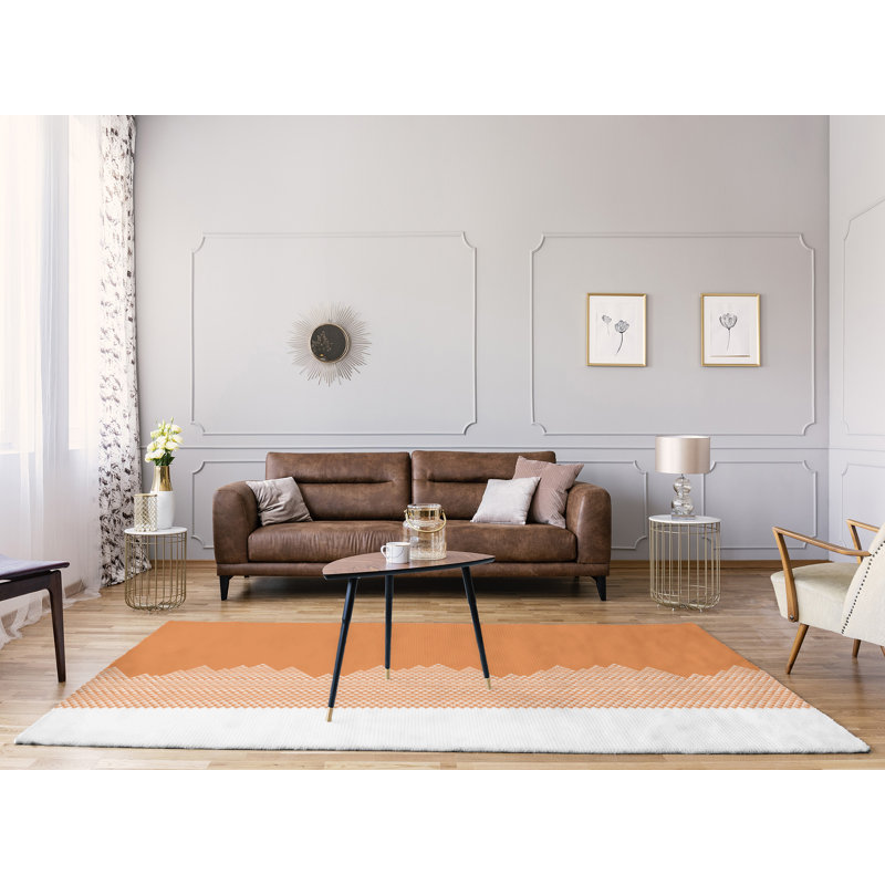 Chenille Geometric Indoor Rug, Rectangle 8' x 10'
