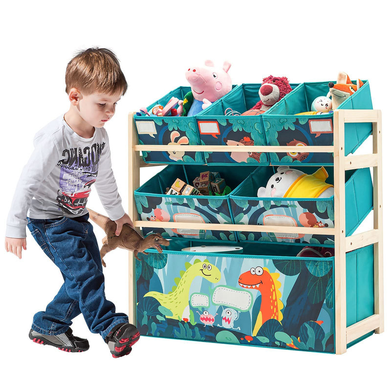 Halmstad 60cm H X 64cm W Toy Storage Kids Bookcase