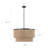 24" 6-Light Dimmable Drum Chandelier-1406308351-1406308345