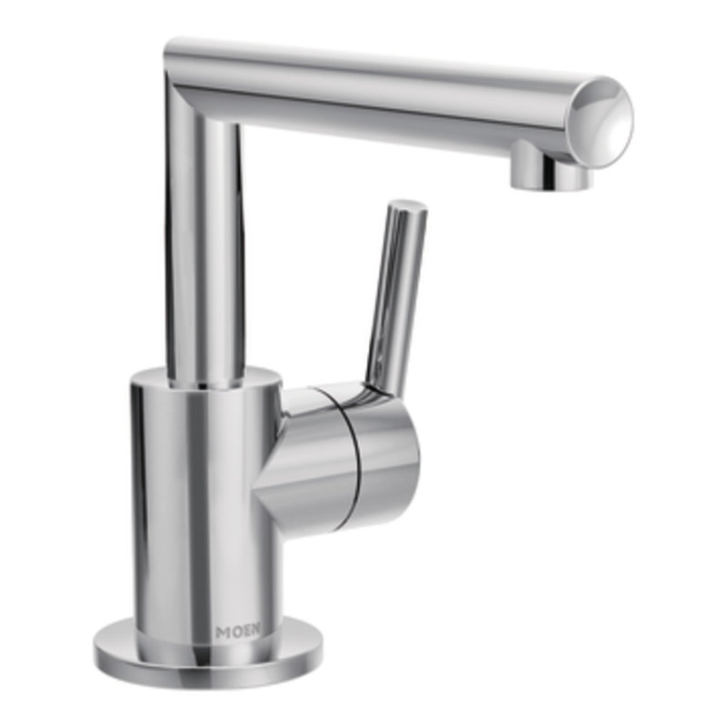 Robinet de salle de bain un trou avec drain Arris, Chrome