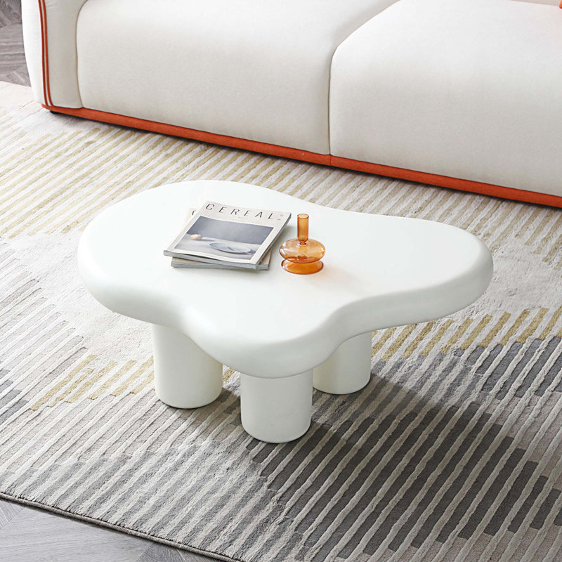 Table basse Charlotta, Crème
