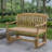 Cynthia Teak Outdoor Glider Bench