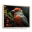 Photographie d'un oiseau tropical orange sur une branche-2032297711-2032297708