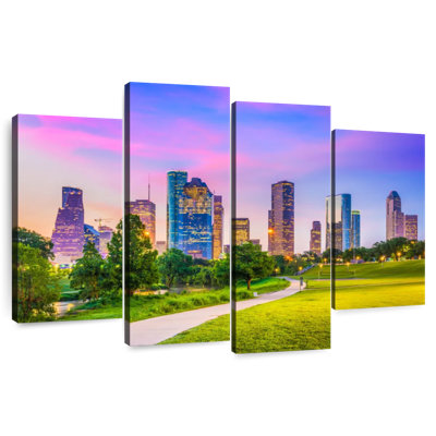 Sireci Houston Downtown Skyline
