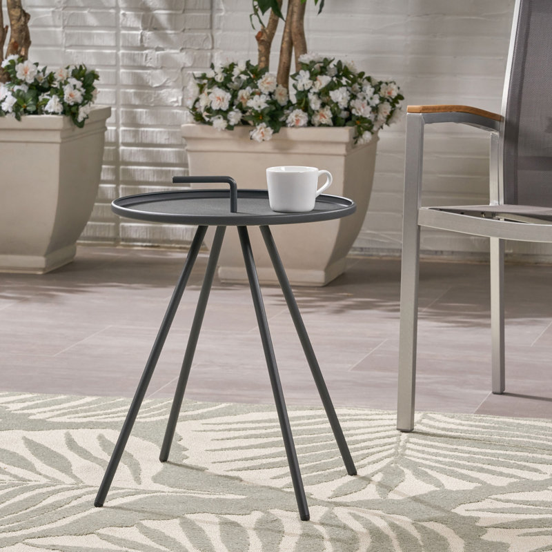 Table d'appoint Vida, Gris