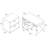 Jazminn 3 Piece Writing Desk Office Set-583620474