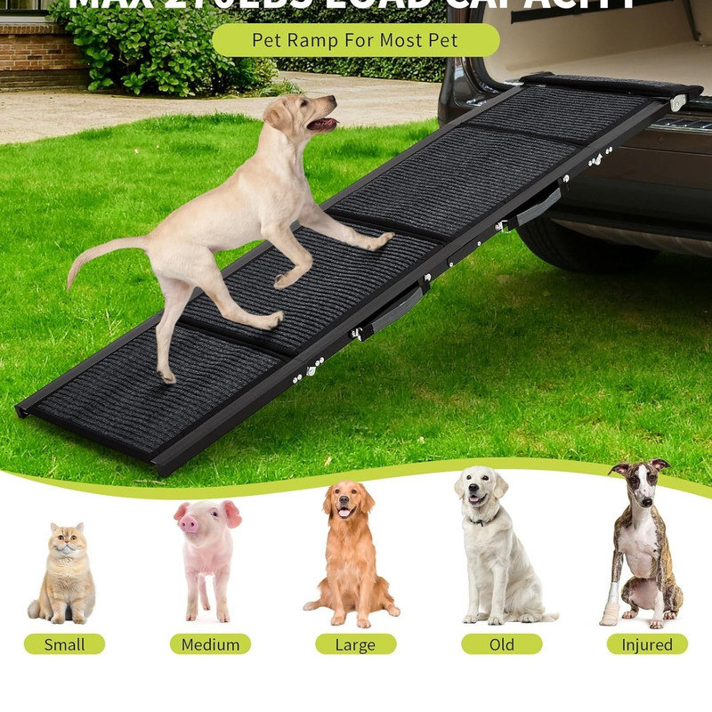 Collapsible Stairs, 13.46 cm H x 160.02 cm W x 43.18 cm D