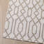 Tapis en coton taupe / crème Martha Stewart-74864720