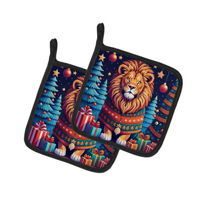 Paire de poignées lion Lion