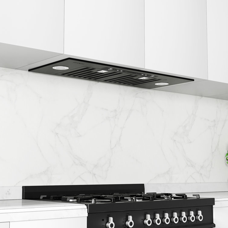 VIKIO 30" 900 CFM Convertible Insert Range Hood with Gesture and Touch Control