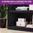 68.5'' H 5 Tiers Arched Wooden Bookshelf With Adjustable Shelves-76360510