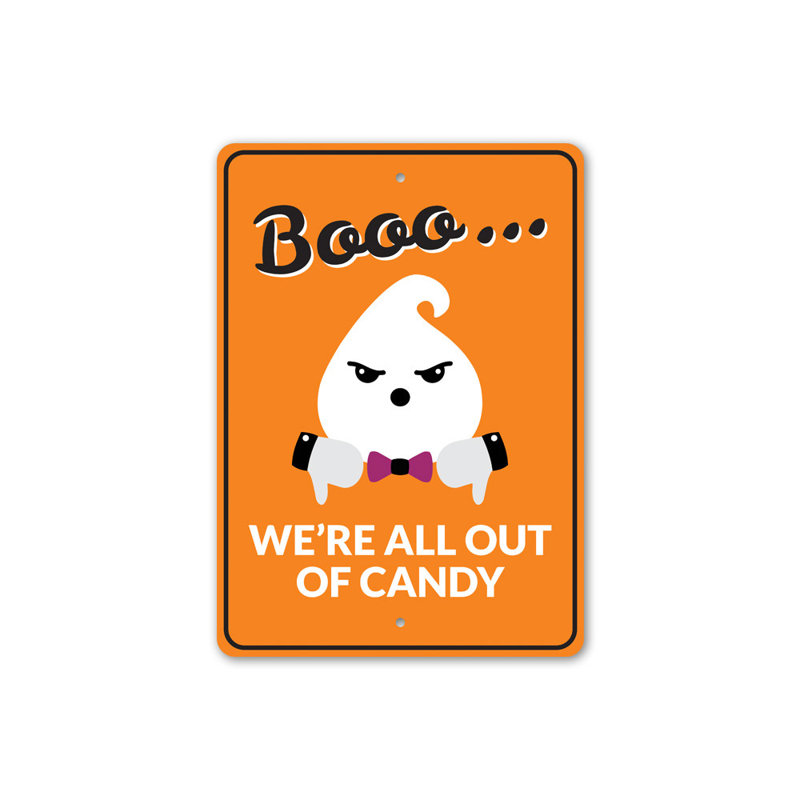 Signe Boo Candy, H 14 po x l 10 po x P 0,04 po