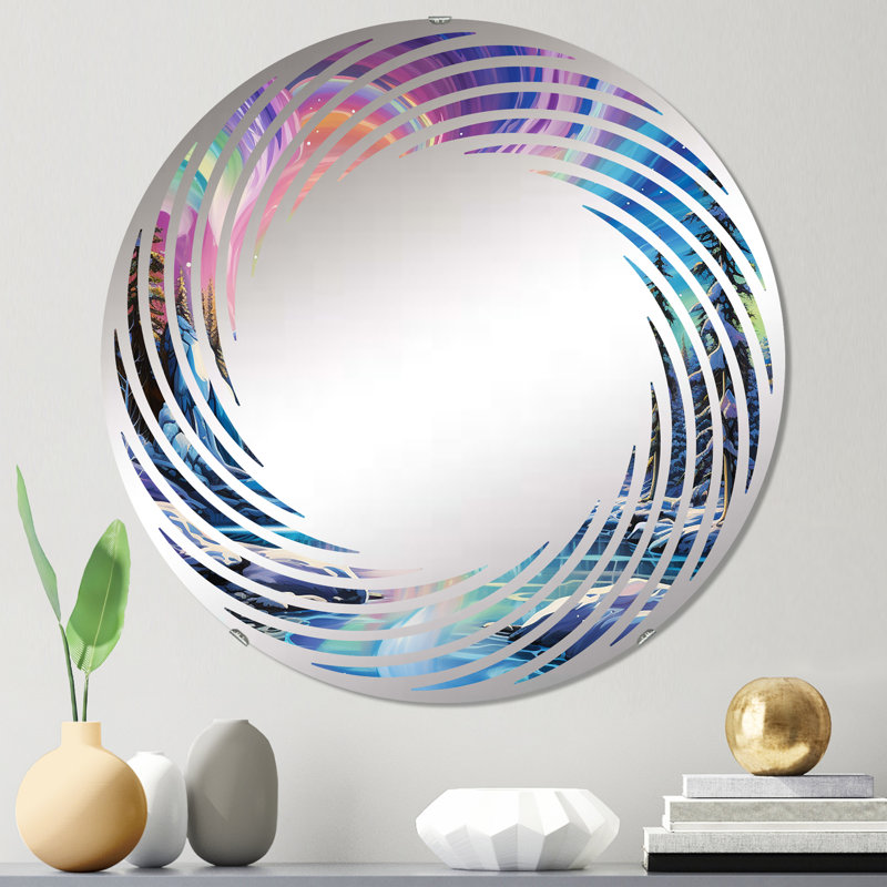 Diamant Circle Mirror, 23.6" x 23.6"