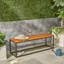 BANC EN BOIS ET MÉTAL JECO INDUSTRIAL-540558129