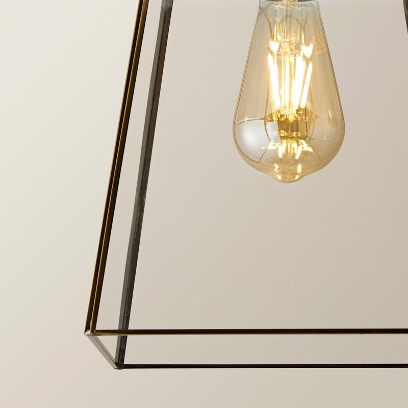 Alexeah 3 - Light Brushed Brass Pendant