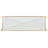 50'' Glass Top Console Table