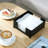Square Black Napkin Paper Towel Holder