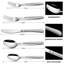Brayden Studio Caraline 60 Piece Stainless Steel Cutlery Set , Service for 12