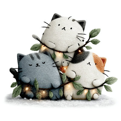 Coussins mignons à double face