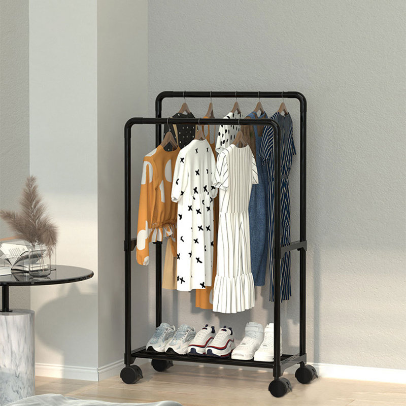 Crosstown 57.5cm Rolling Clothing Rack
