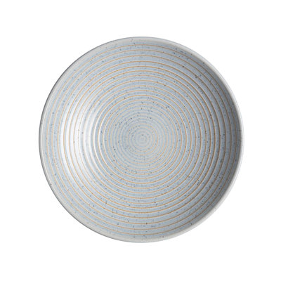 Bol côtelé bleu moyen Denby Studio