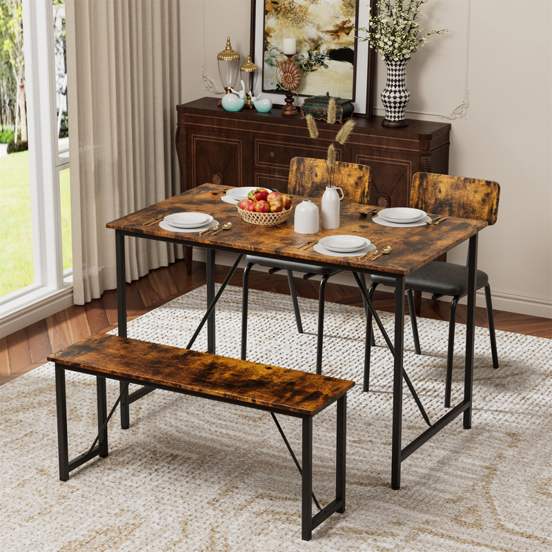 4 Piece Dining Table Set