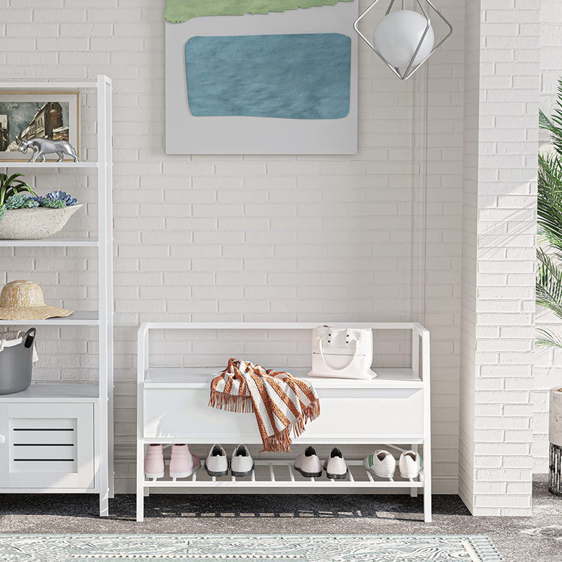 Banc de rangement pour chaussures 5 paires Meraris