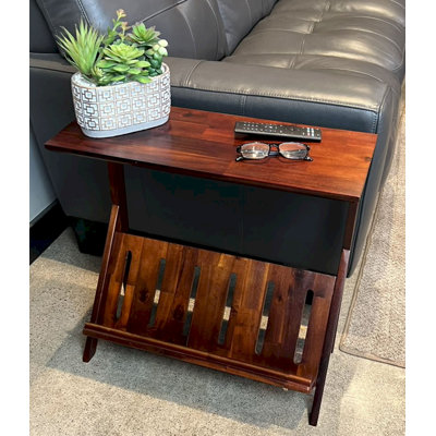 Boleslavas End Table by Millwood Pines