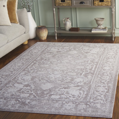 Calidia Oriental Beige/Cream Area Rug
