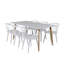 Carney 6 - Person Dining Set-661243430-661243428