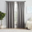 Eclipse Solid Thermapanel Room Darkening Rod Pocket Curtain, Window Curtain for Bedroom and Living Room, (1 Panel), 54 in Wide x 63 in Long, Grey-2129112919-2129112922