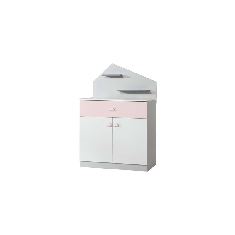 Commode, Gris rose