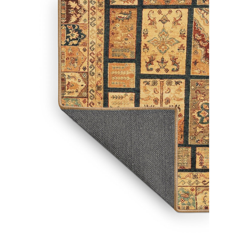 Abstract Indoor Rug, Rectangle 4' x 6'