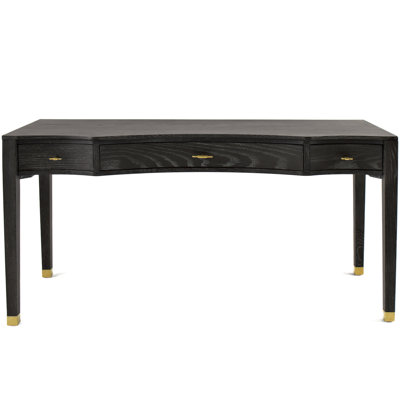 Nathan Solid Wood Writing Desk