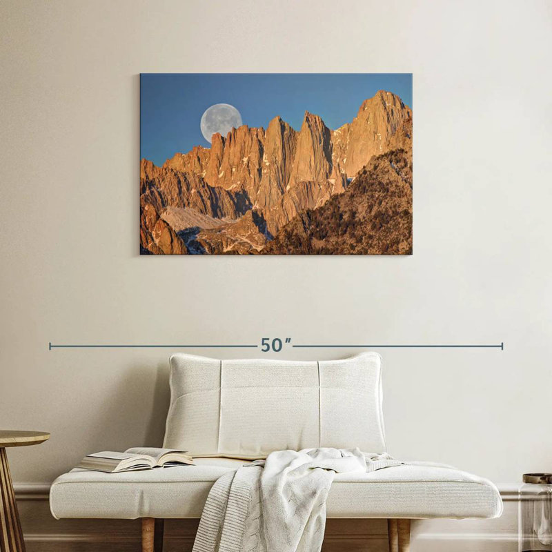 Alvord Mt. Whitney Supermoon, H 24 po x l 36 po