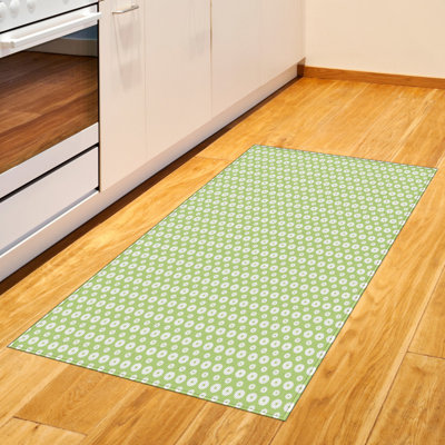 Tapis décoratif rétro en fibres à haute densité